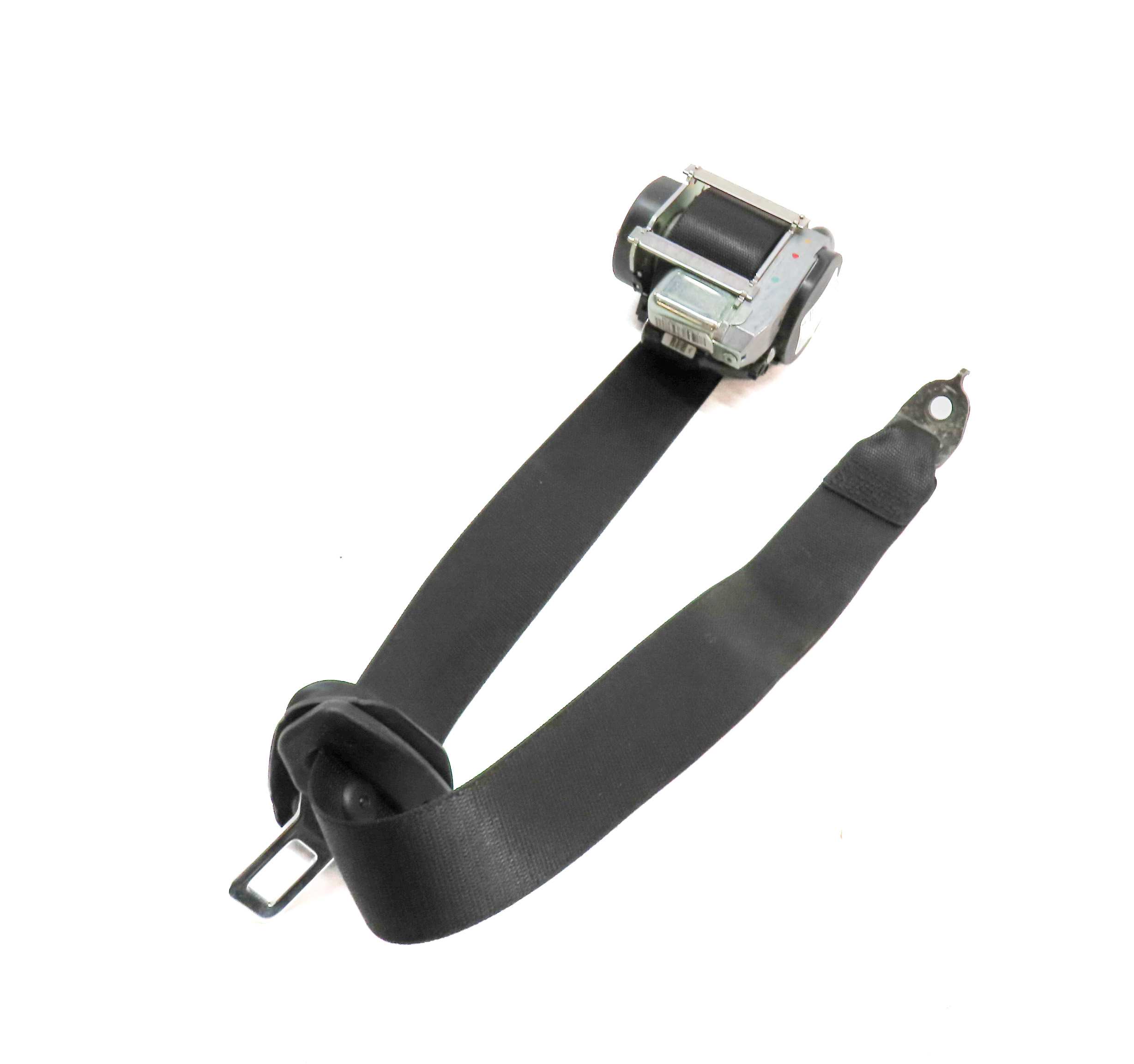 2015 MERCEDES GL550 (X166) REAR 3RD ROW LEFT SEAT SEATBELT RETRACTOR (Black) — exact item pictured